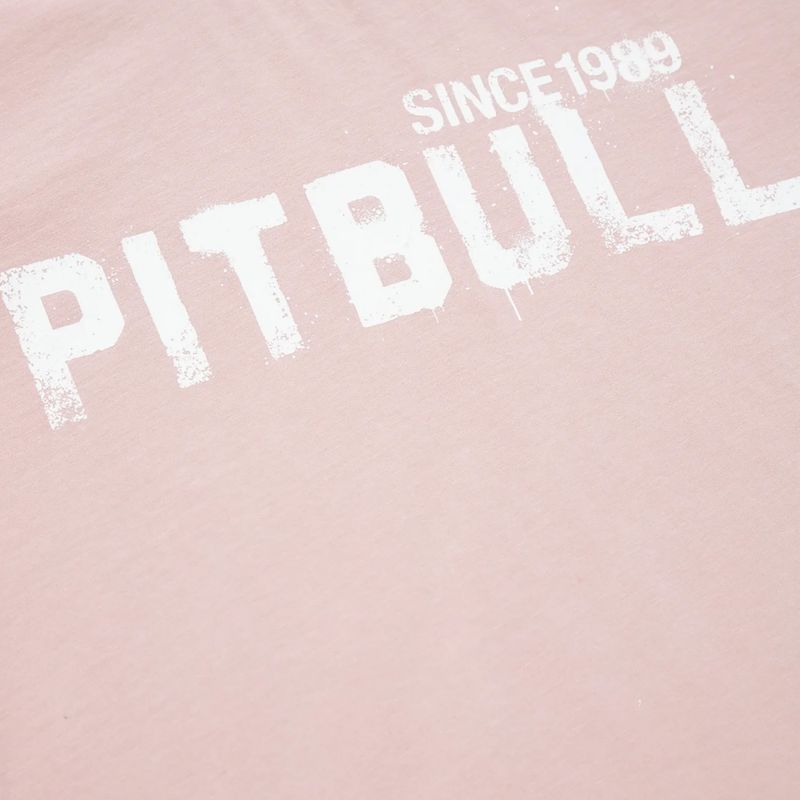 Női póló Pitbull West Coast T-S Grafitti powder pink 4