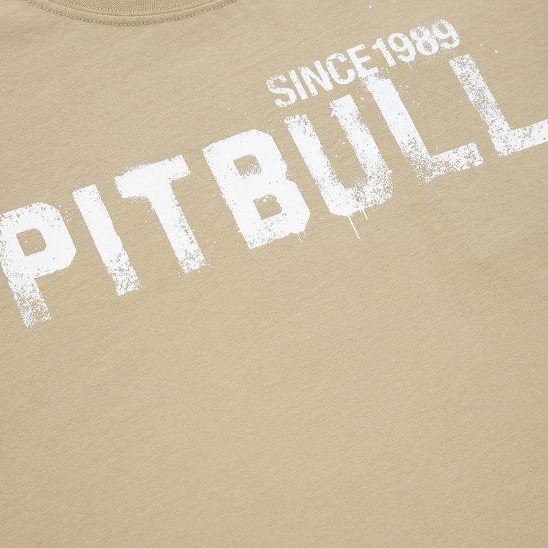 Női póló Pitbull West Coast T-S Grafitti sand 3