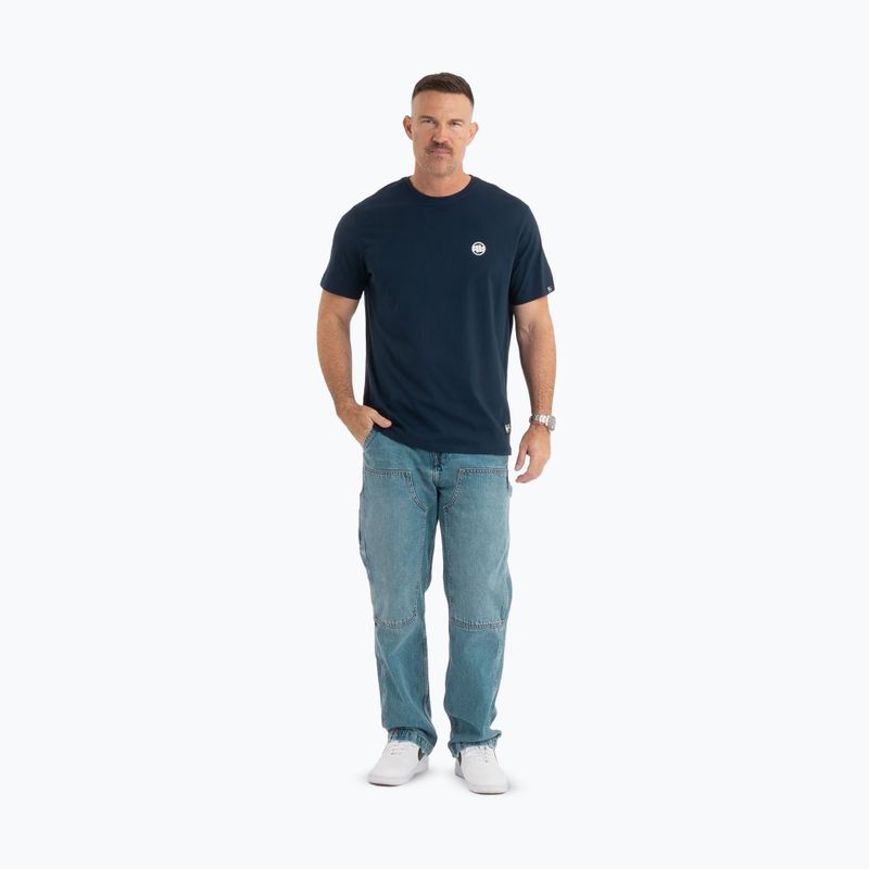Férfi póló Pitbull Small Logo dark navy 2