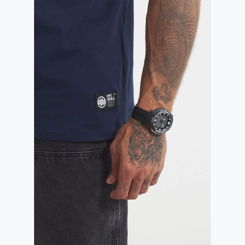 Férfi póló Pitbull Small Logo dark navy 5