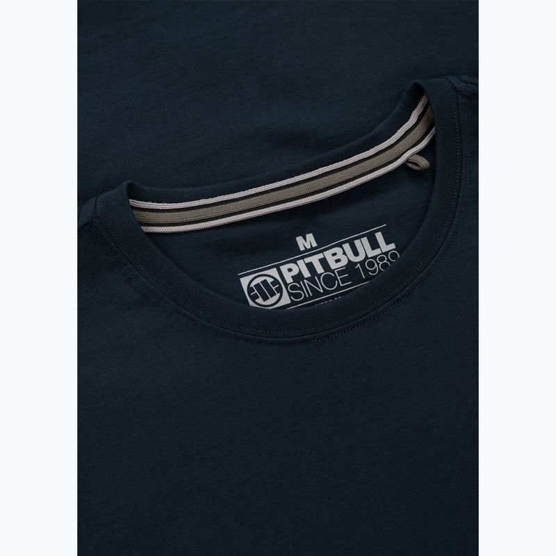 Férfi póló Pitbull Small Logo dark navy 8