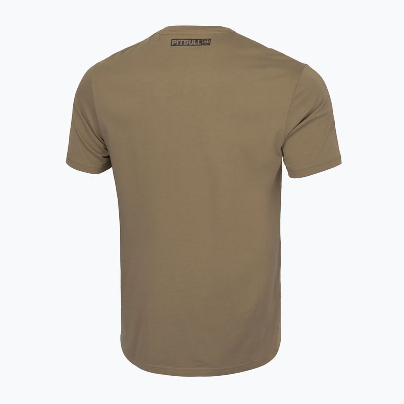 Férfi póló Pitbull West Coast T-S Hilltop 170 coyote brown 2