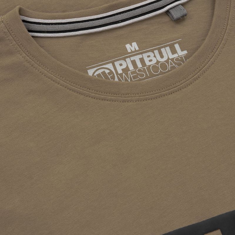 Férfi póló Pitbull West Coast T-S Hilltop 170 coyote brown 4