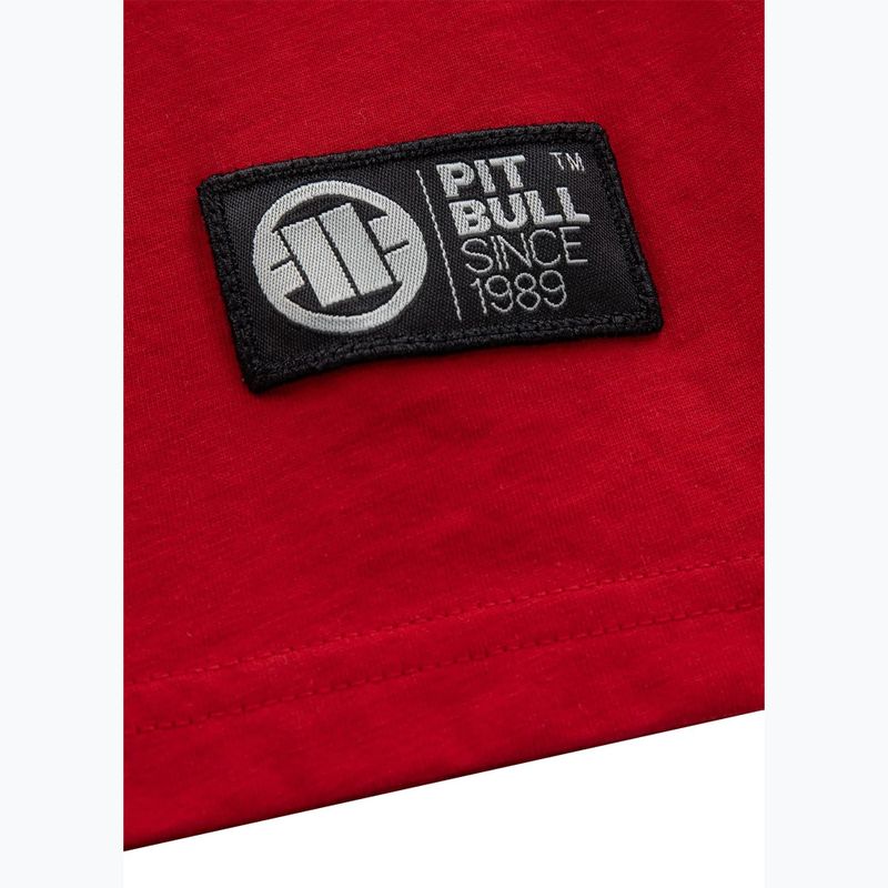 Pitbull Hilltop férfi póló piros 10