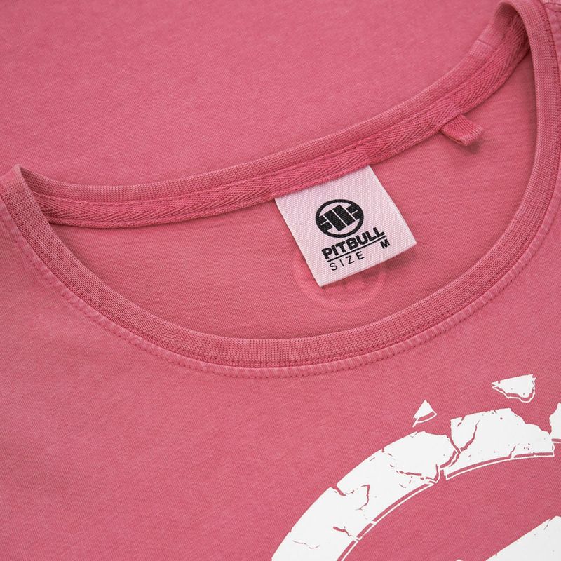 Női póló Pitbull West Coast T-S Scratch pink 4