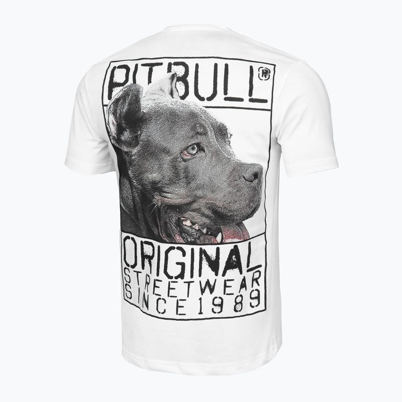 Férfi póló Pitbull West Coast Origin white 5