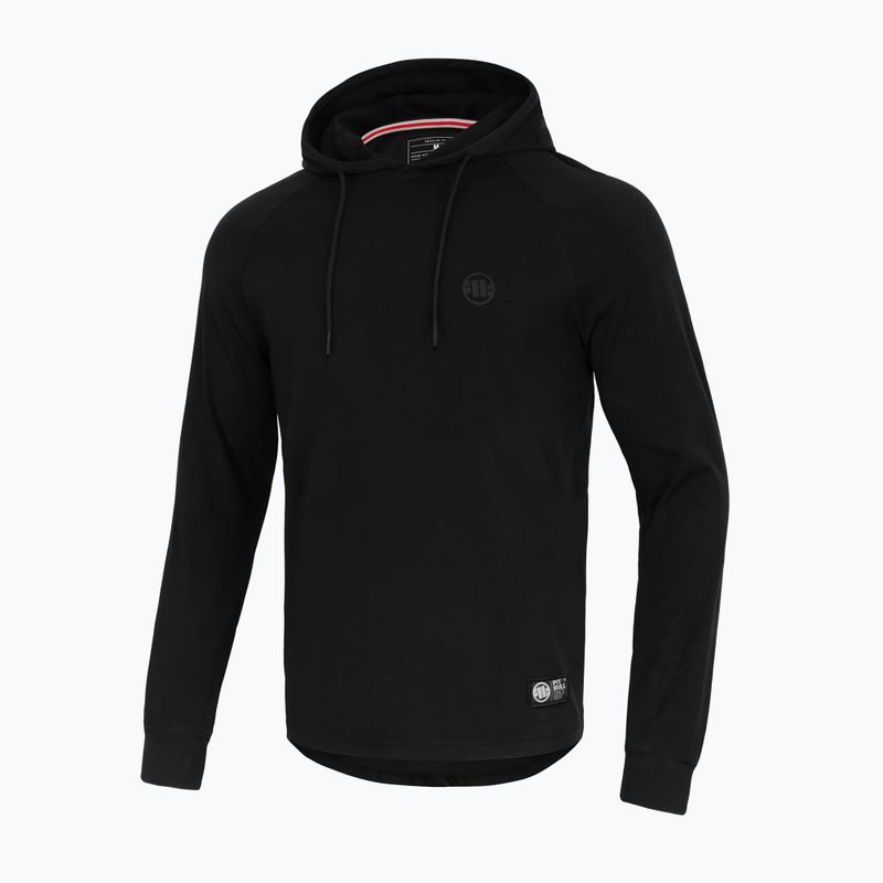 Férfi pulóver Pitbull West Coast Mercado Hooded Small Logo black