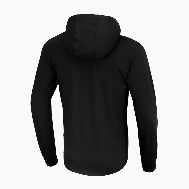 Férfi pulóver Pitbull West Coast Mercado Hooded Small Logo black 2