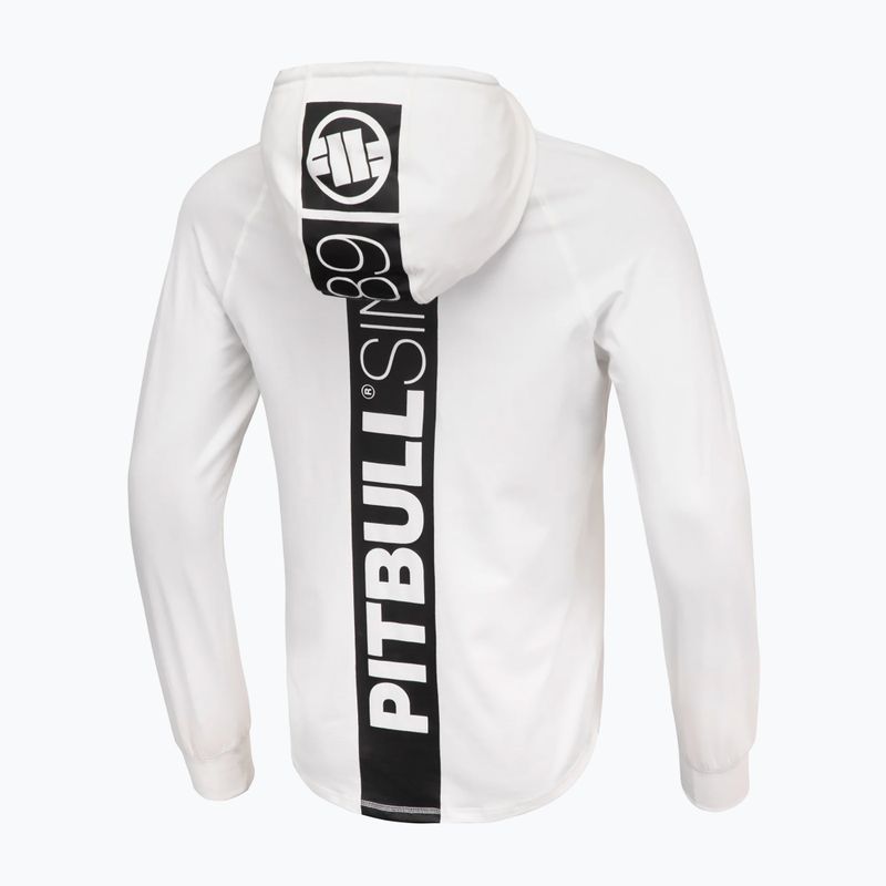 Férfi pulóver Pitbull West Coast Hilltop Hooded white 2
