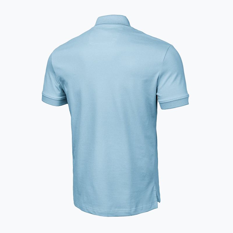 Férfi póló Pitbull West Coast Polo Pique Regular light blue 2