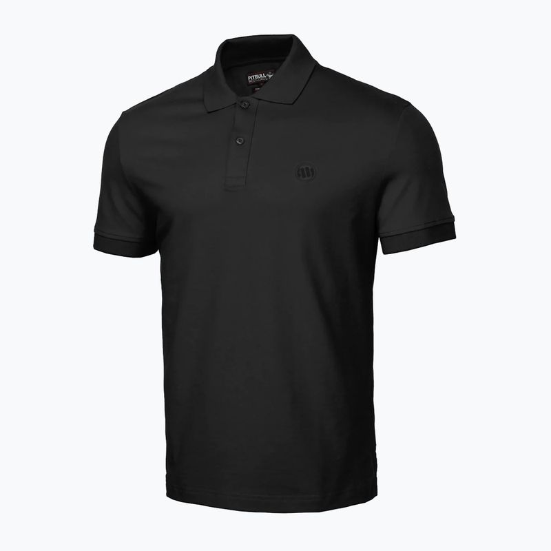 Férfi póló Pitbull West Coast Polo Pique Regular black