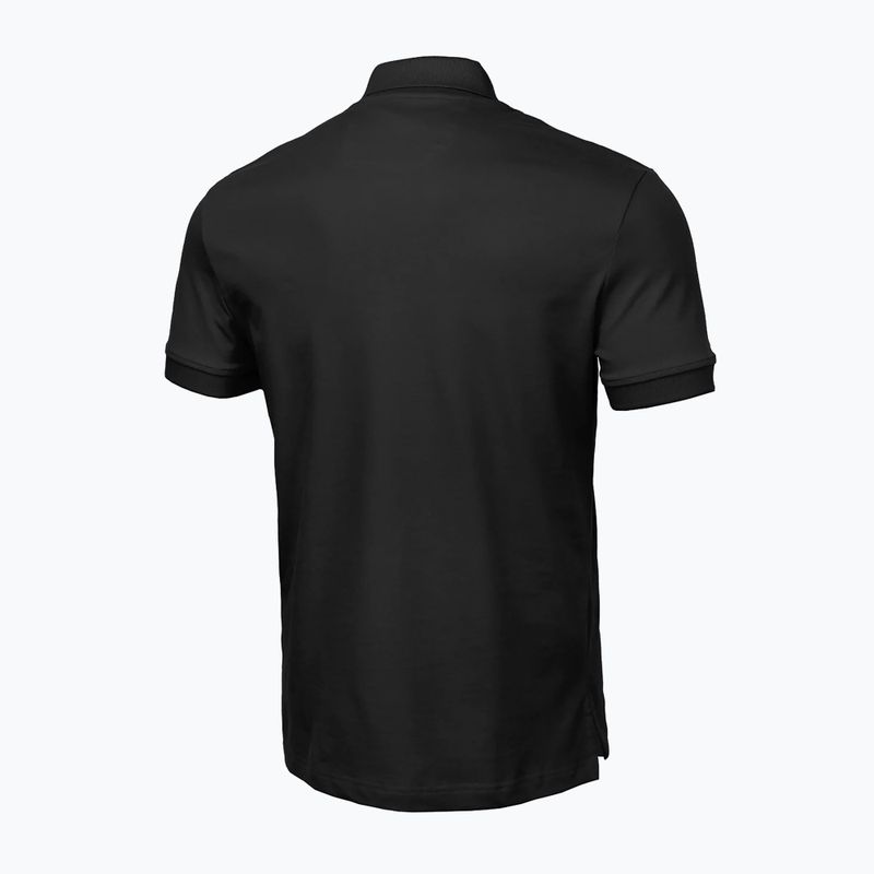 Férfi póló Pitbull West Coast Polo Pique Regular black 2