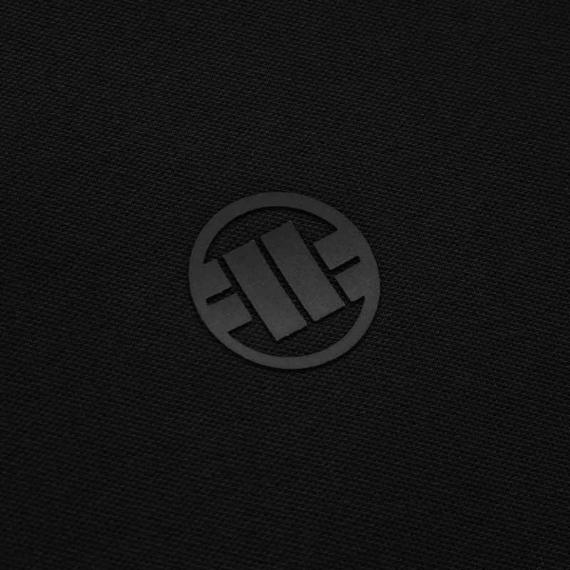 Férfi póló Pitbull West Coast Polo Pique Regular black 3