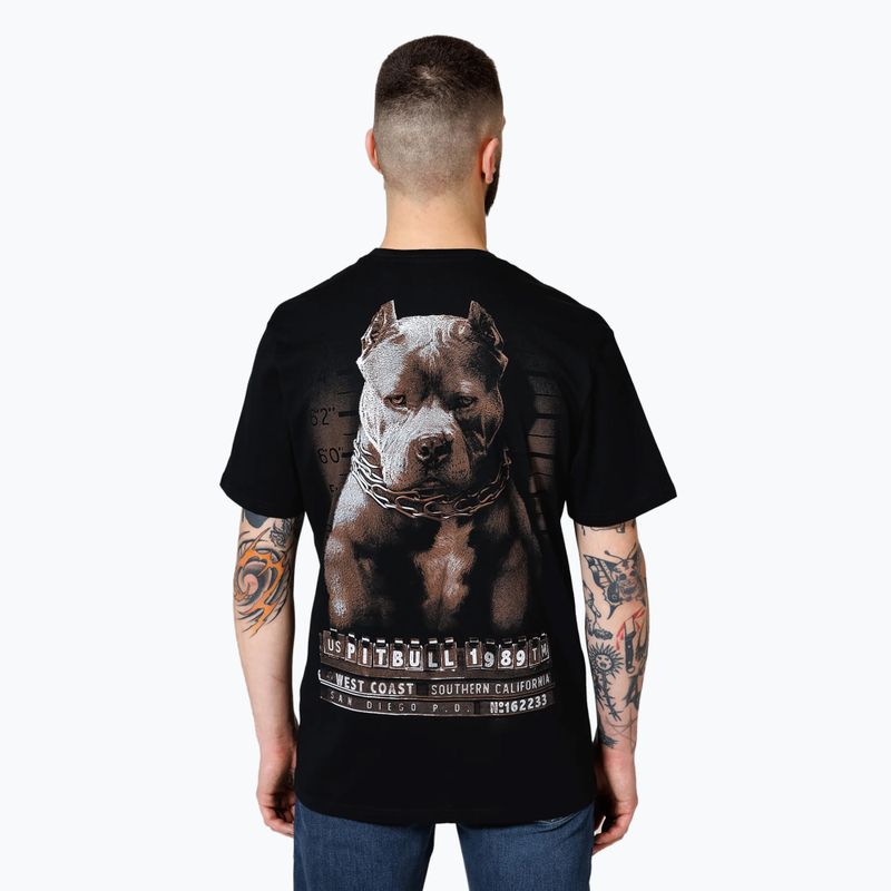 Férfi póló Pitbull West Coast Mugshot 2 black 3