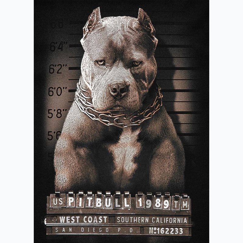 Férfi póló Pitbull West Coast Mugshot 2 black 8