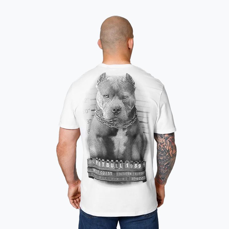 Férfi póló Pitbull West Coast Mugshot 2 white 3