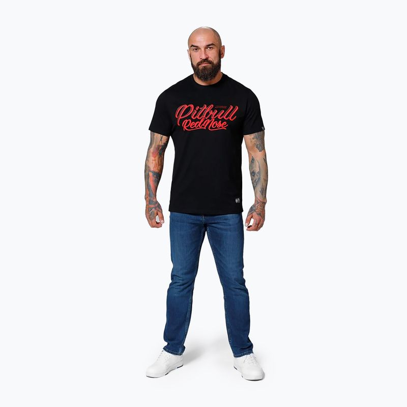 Férfi póló Pitbull West Coast Red Nose 23 black 2