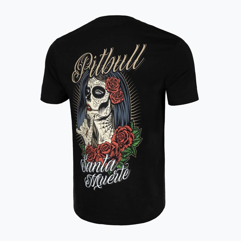 Férfi póló Pitbull West Coast Santa Muerte 23 black