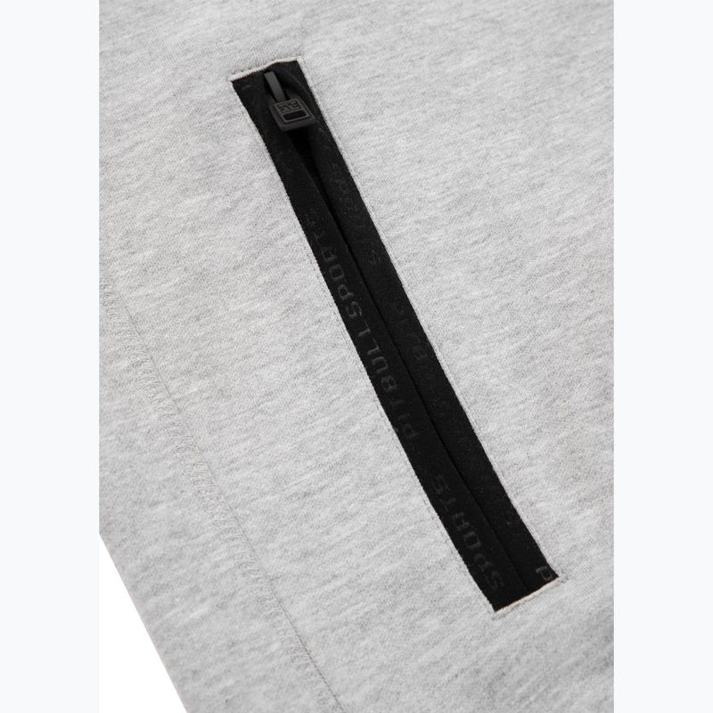 Férfi pulóver Pitbull West Coast Beachfront Hooded Zip grey/melange 7