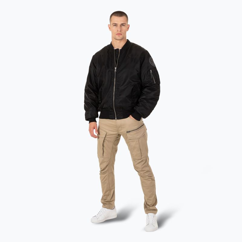 Pitbull West Coast férfi dzseki Ma 1 Verano Bomber fekete 2