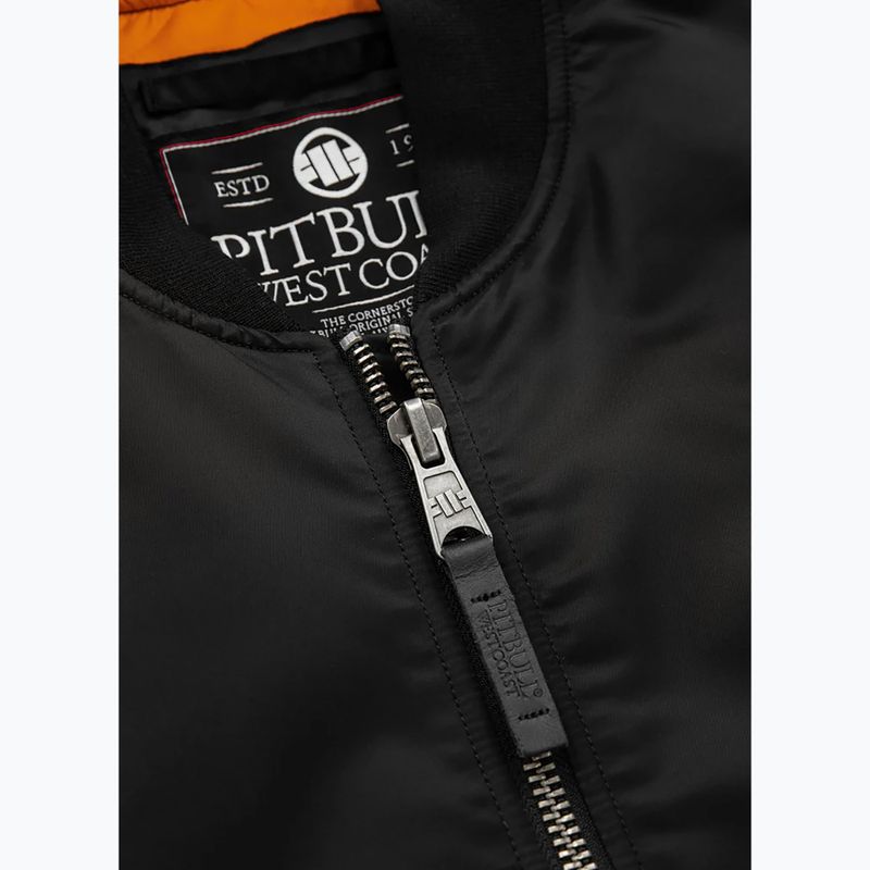 Pitbull West Coast férfi dzseki Ma 1 Verano Bomber fekete 6