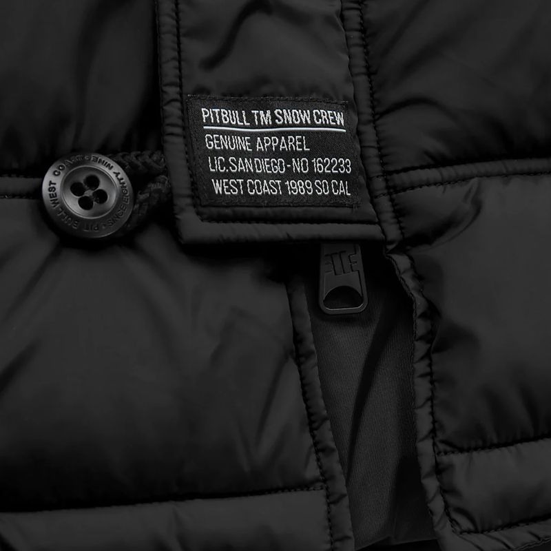 Férfi téli dzseki Pitbull West Coast Parka Kingston fekete 15