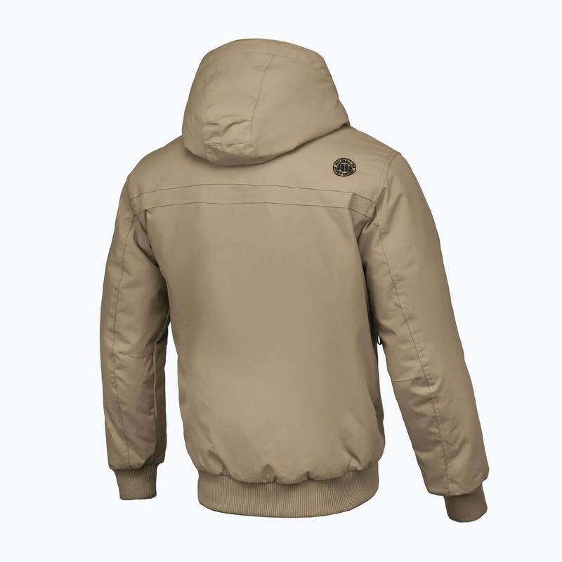 Férfi télikabát Pitbull Balboa 2 Hooded sand 10