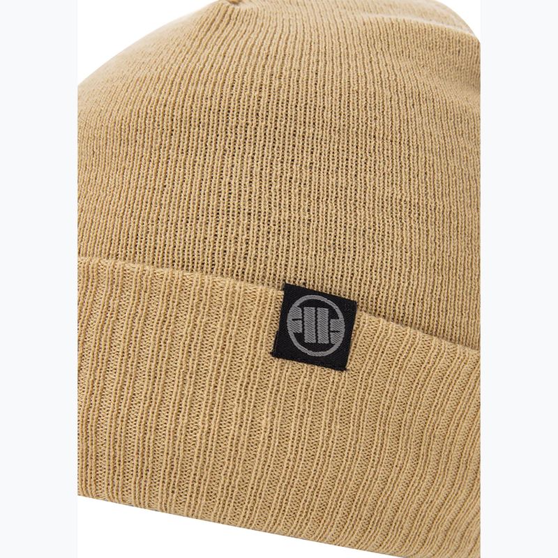 téli sapka Pitbull West Coast Beanie Small Logo 2 sand 3