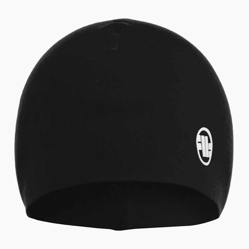 Férfi téli sapka Pitbull Beanie Small Logo II fekete/fehér 3