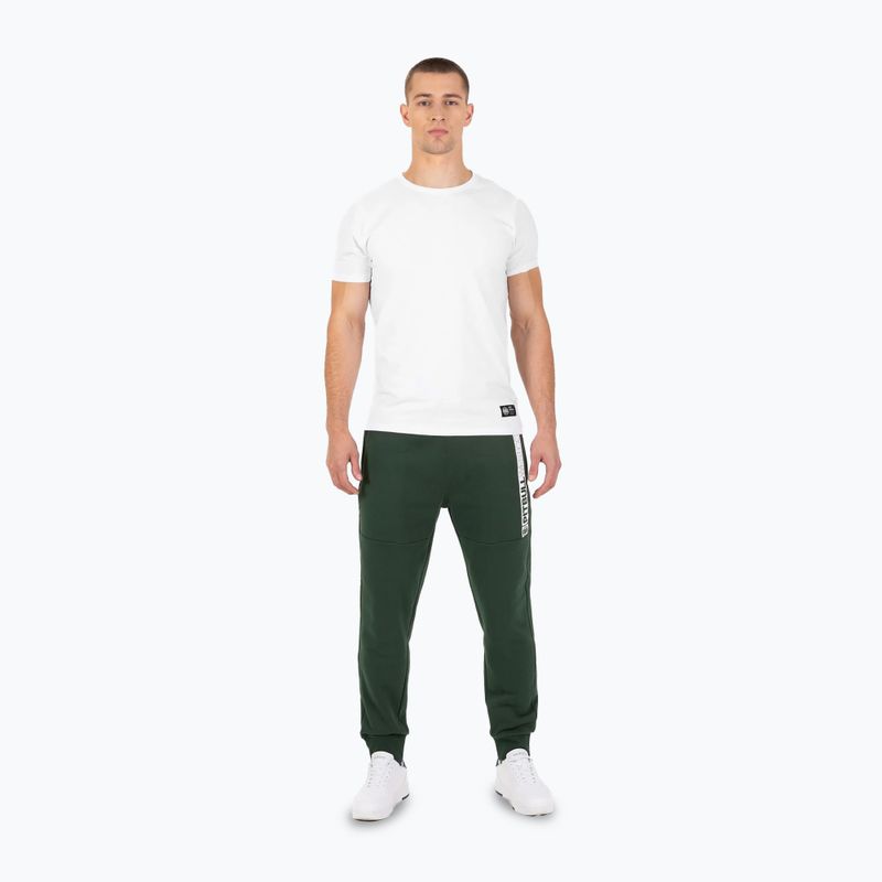 Férfi nadrág Pitbull New Hilltop Jogging dark green 2