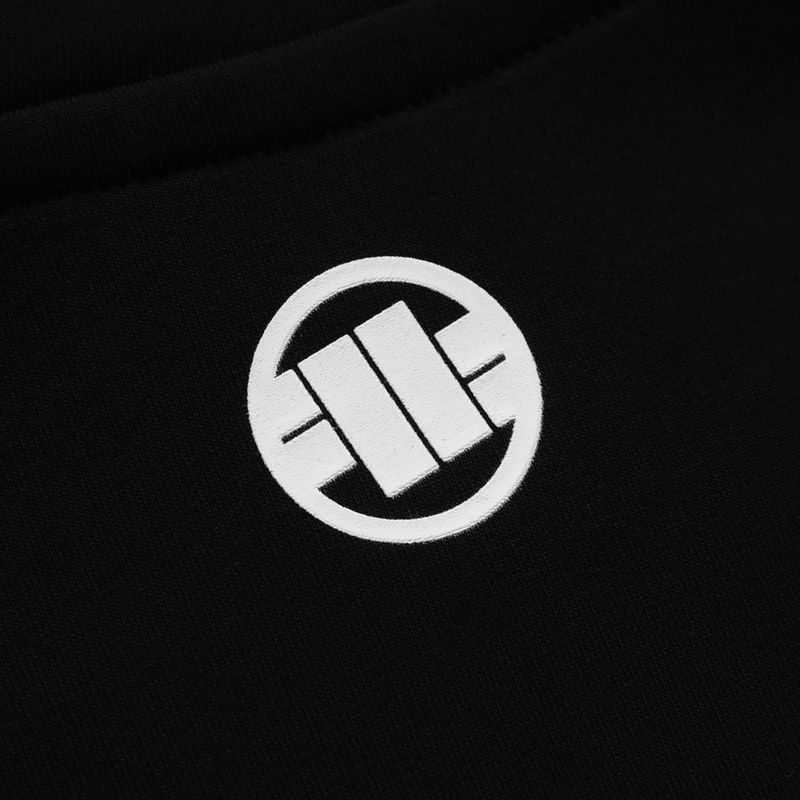 Férfi Pitbull West Coast Steel Logo kapucnis melegítőfelső fekete 5
