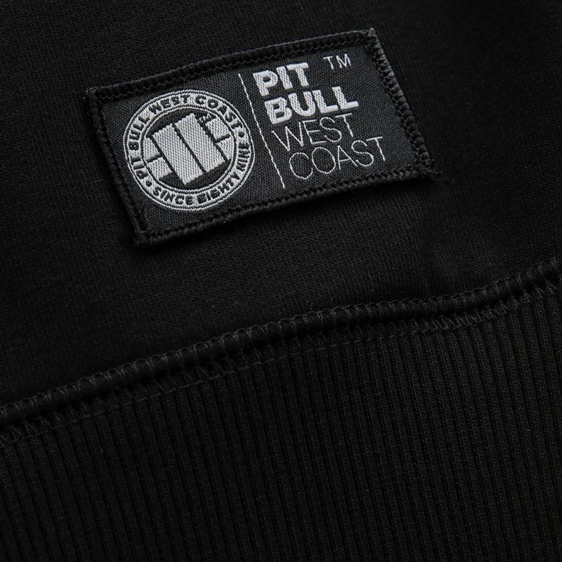 Férfi Pitbull West Coast Boxing FD Crewneck pulóver fekete 9