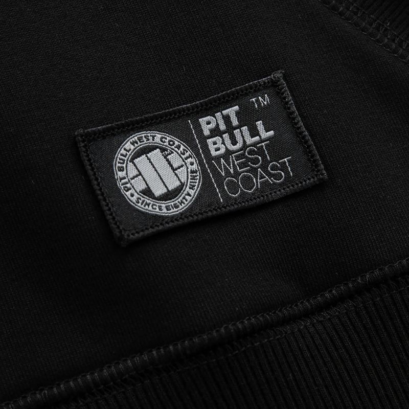Férfi Pitbull West Coast Bare Knuckle kapucnis melegítőfelső fekete 9