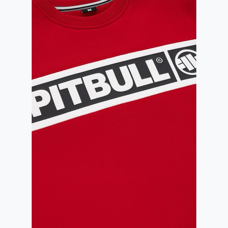 Férfi pulóver Pitbull Sherwood Crewneck red 6