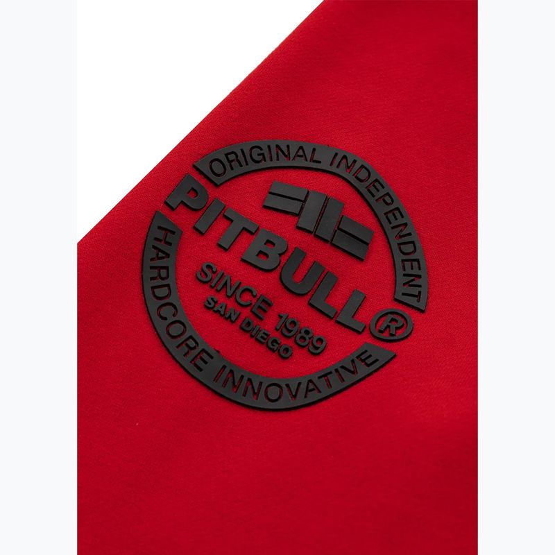 Férfi pulóver Pitbull Sherwood Crewneck red 8