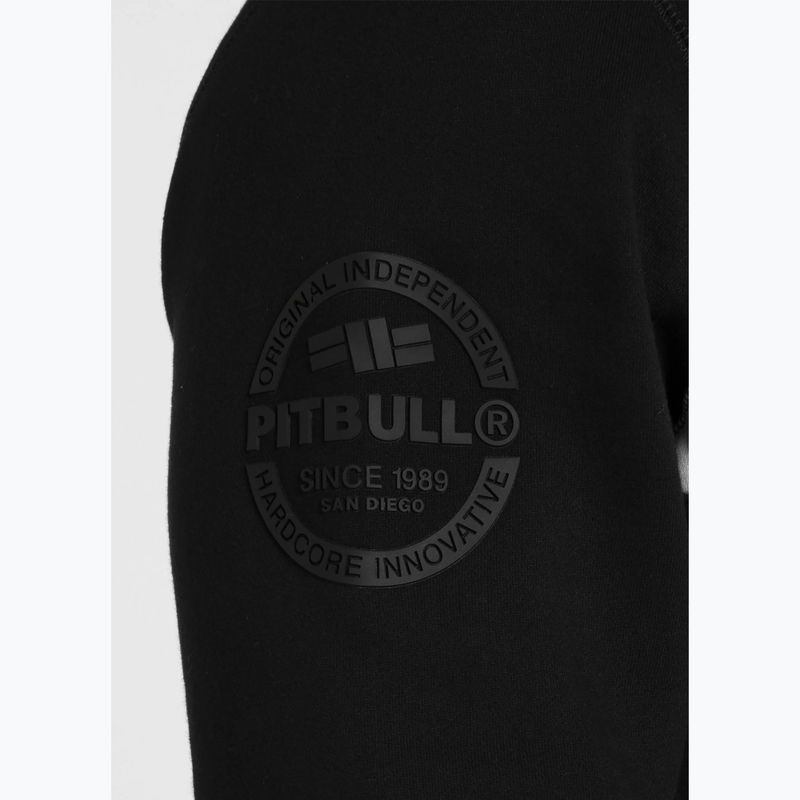 Férfi pulóver Pitbull Sherwood Crewneck black 4