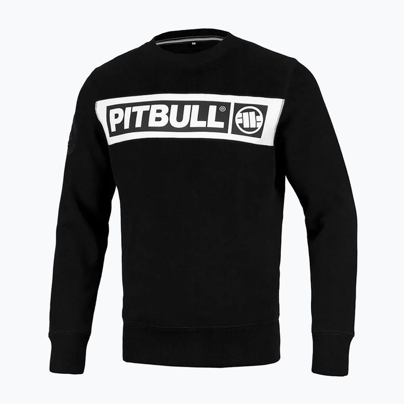 Férfi pulóver Pitbull Sherwood Crewneck black 5