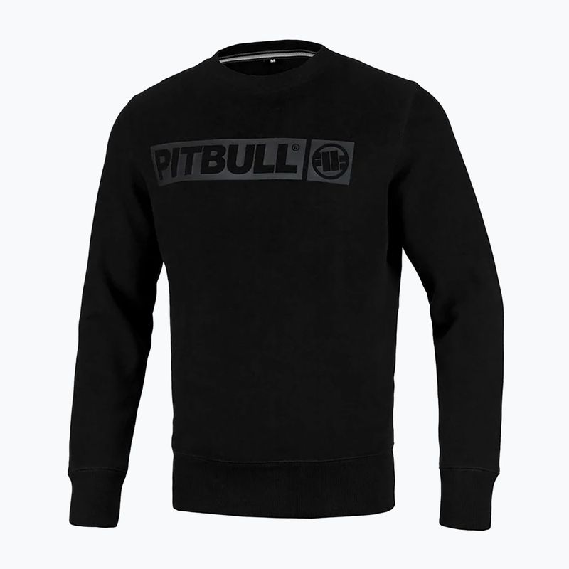 Férfi pulóver Pitbull Hilltop Crewneck black 3