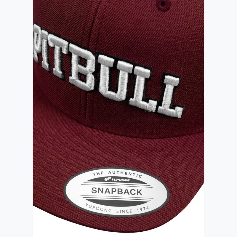 Baseball sapka  Pitbull West Coast Snapback Pitbull YP Classic Premium burgundy 4