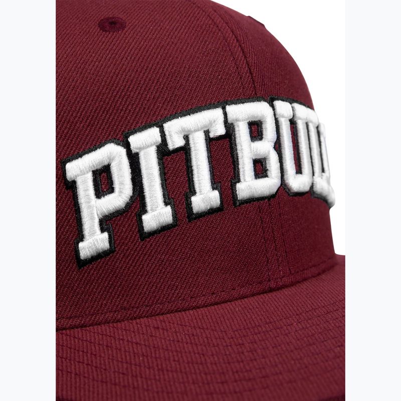 Baseballsapka Pitbull West Coast Snapback Pitbull YP Classic Premium burgundy 5