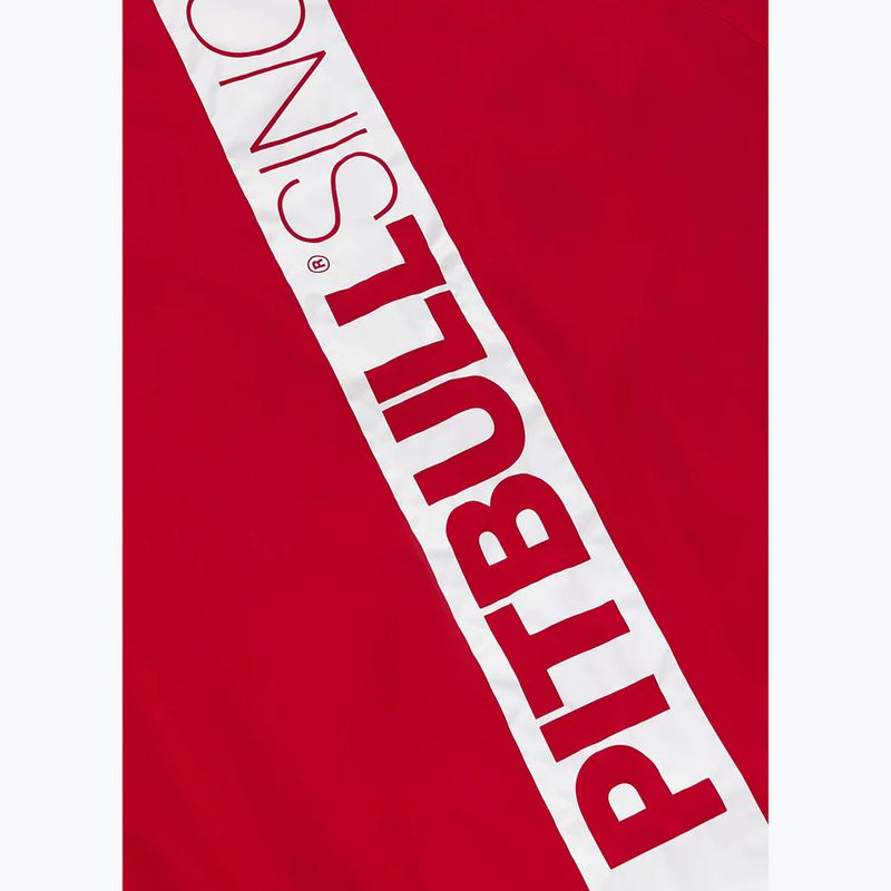 Férfi dzseki Pitbull West Coast Athletic Hilltop Hooded Nylon red 11