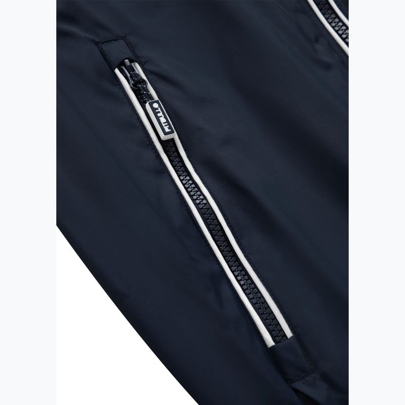 Férfi dzseki Pitbull West Coast Whitewood Hooded Nylon dark navy 12