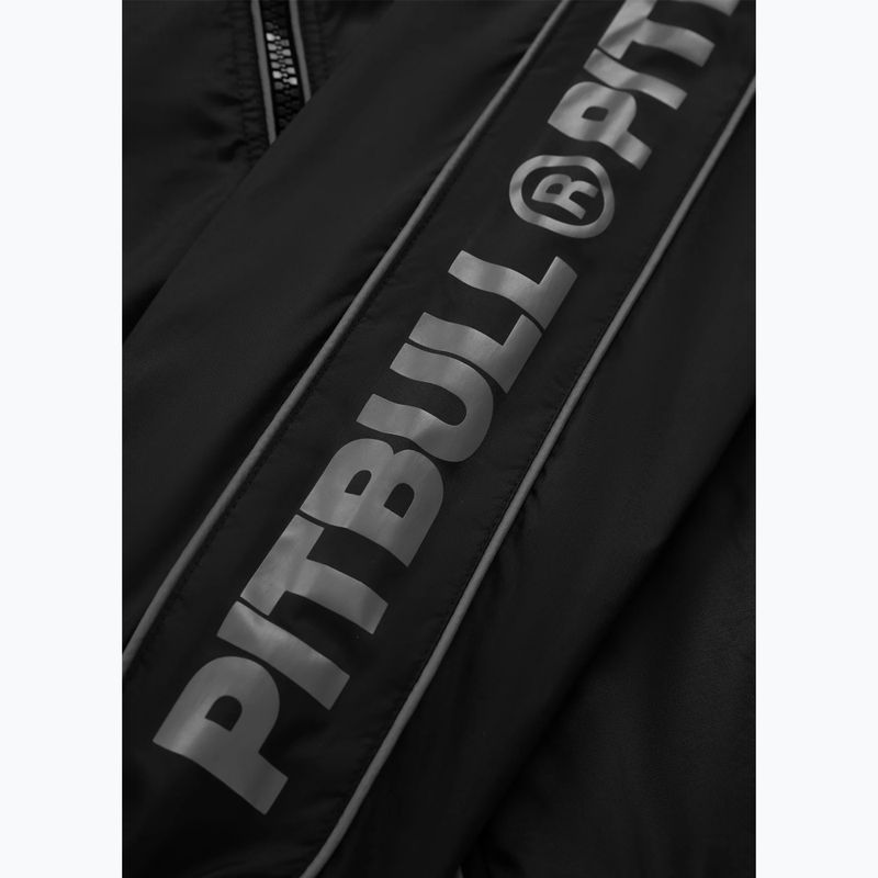 Férfi dzseki Pitbull West Coast Whitewood Hooded Nylon black 10