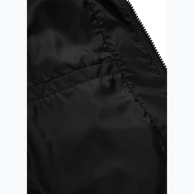 Férfi dzseki Pitbull West Coast Whitewood Hooded Nylon black 12