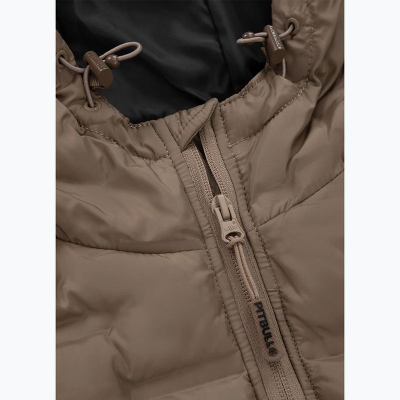 Férfi mellény Pitbull West Coast Eclipse Hooded Padded coyote brown 6