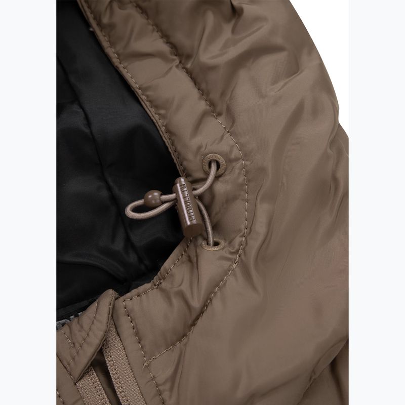 Férfi mellény Pitbull West Coast Eclipse Hooded Padded coyote brown 7