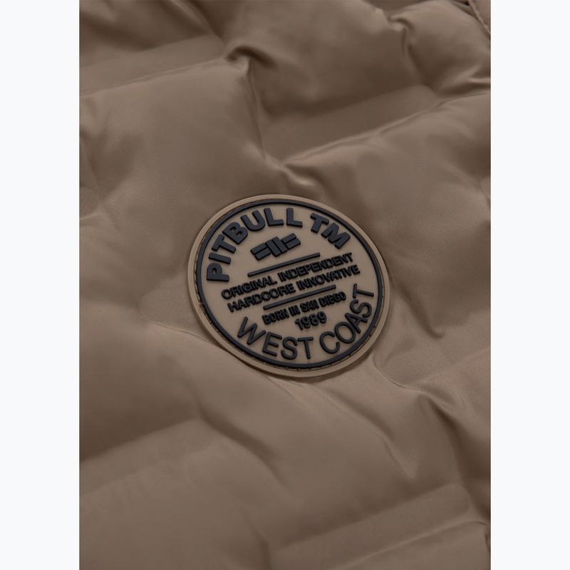 Férfi mellény Pitbull West Coast Eclipse Hooded Padded coyote brown 8