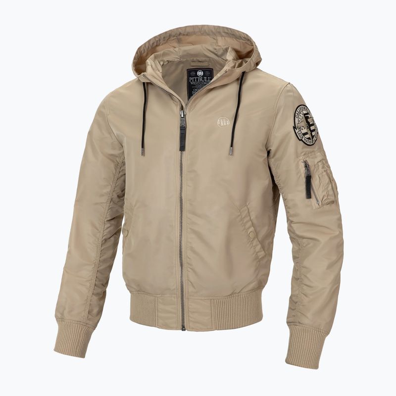 Férfi dzseki Pitbull West Coast Starwood 2 Hooded Flight sand 4