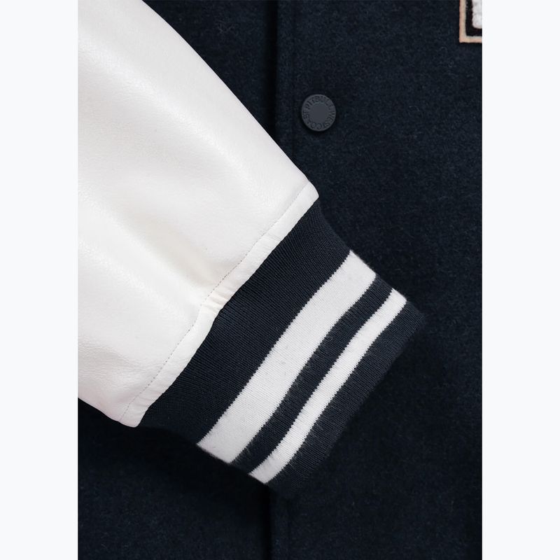 Férfi dzseki Pitbull West Coast Fisher Pu Bomber dark navy 10
