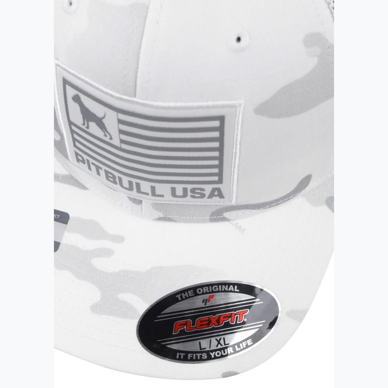 Férfi ellenzős sapka Pitbull Mesh Full Cap Pitbull Usa Multicam white/camouflage 4